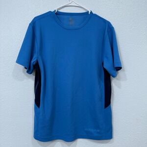 Gap Men's Blue Athletic Performance T-Shirt Short Sleeve Activewear Size M